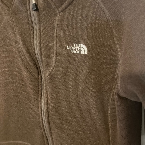The North Face Womens Small Full zip black lightweight jacket, fleece Lined - Picture 3 of 6